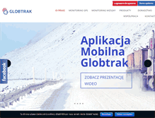 Tablet Screenshot of globtrak.pl